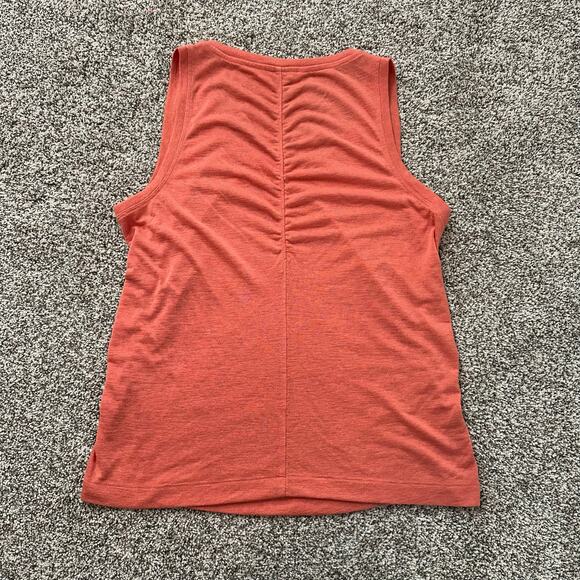 Athleta orange knit sleeveless tank top size M - Picture 9 of 10